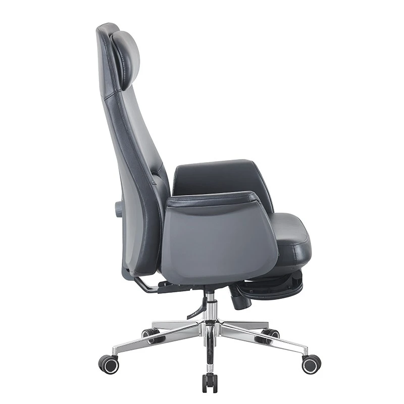 Leather Office Chair With Lumbar Support factory